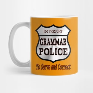 Internet Grammar Police Mug